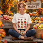 Porch Goose T-Shirt, Autumn Graphic Tee (Comfort Colors)