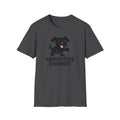 Pink curved shape T-Shirt