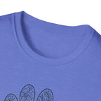 Floral Paw Print T-Shirt