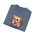 Ferret Holding Heart T-Shirt
