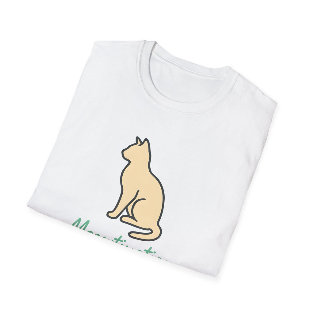 Meowtivation Cat Illustration T-Shirt