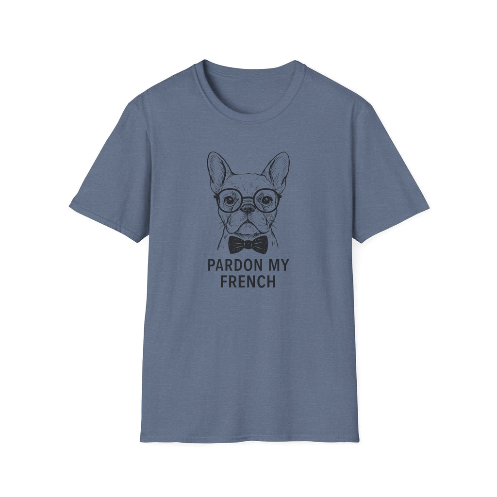 French Bulldog with Glasses T-Shirt