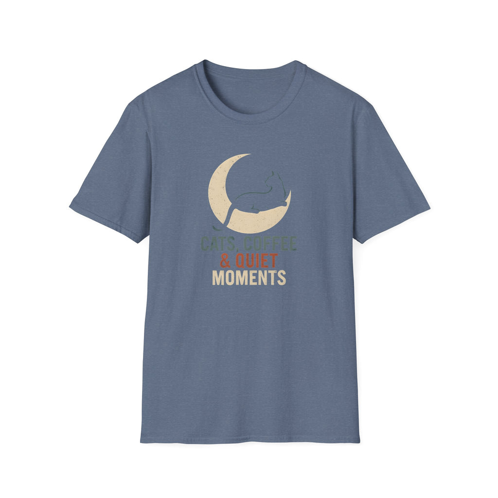 Cats Coffee Quiet Moments T-Shirt