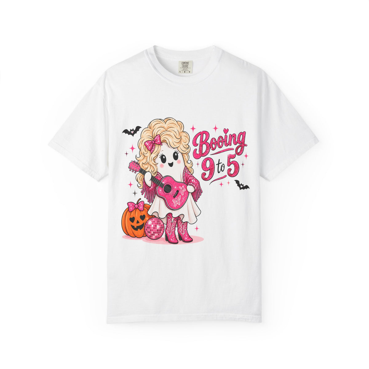 Dolly Parton Halloween Unisex Garment-Dyed T-shirt
