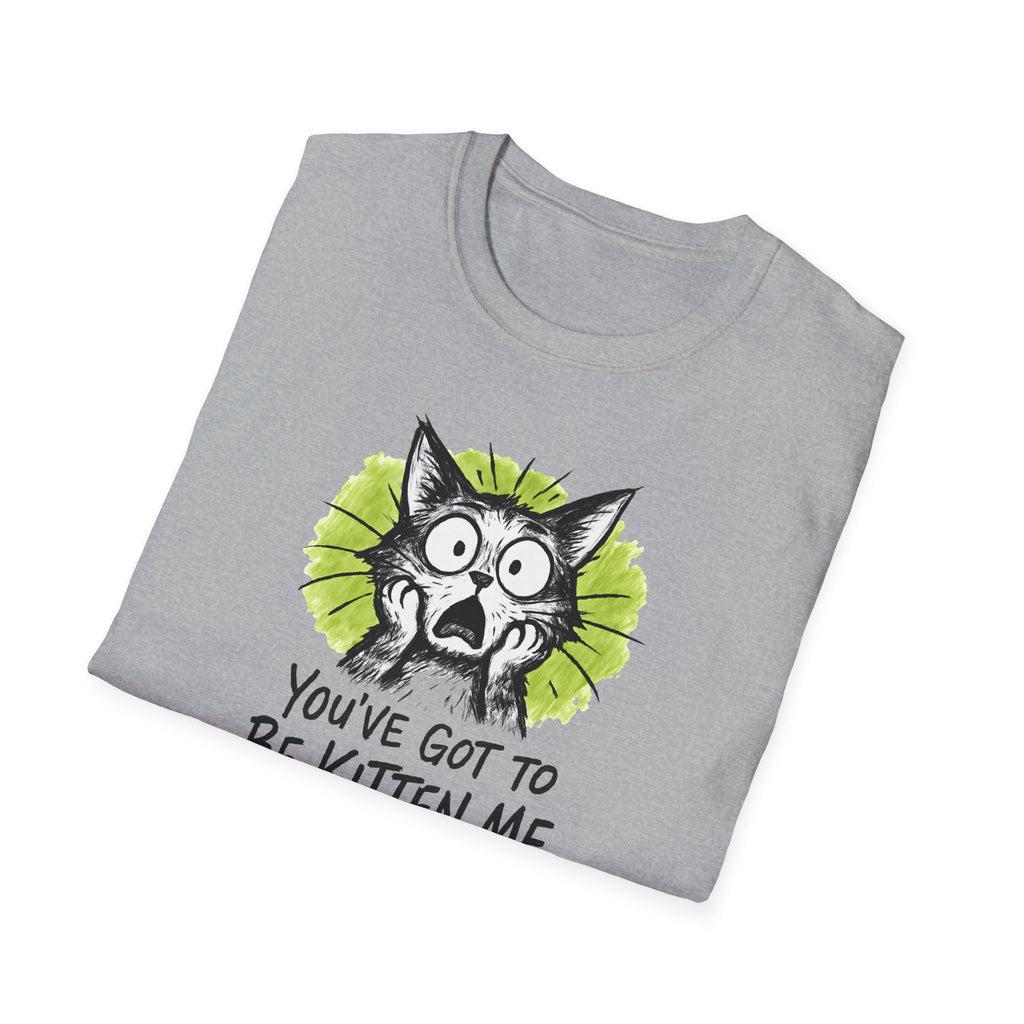 Shocked Kitten Expression T-Shirt