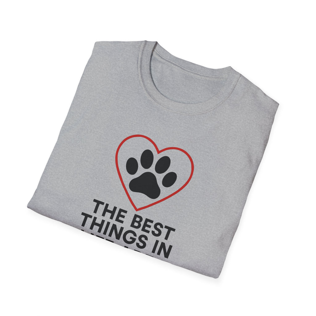 Red Heart Outline T-Shirt