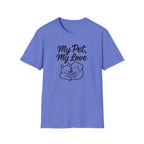My Pet, My Love Cat & Dog T-Shirt