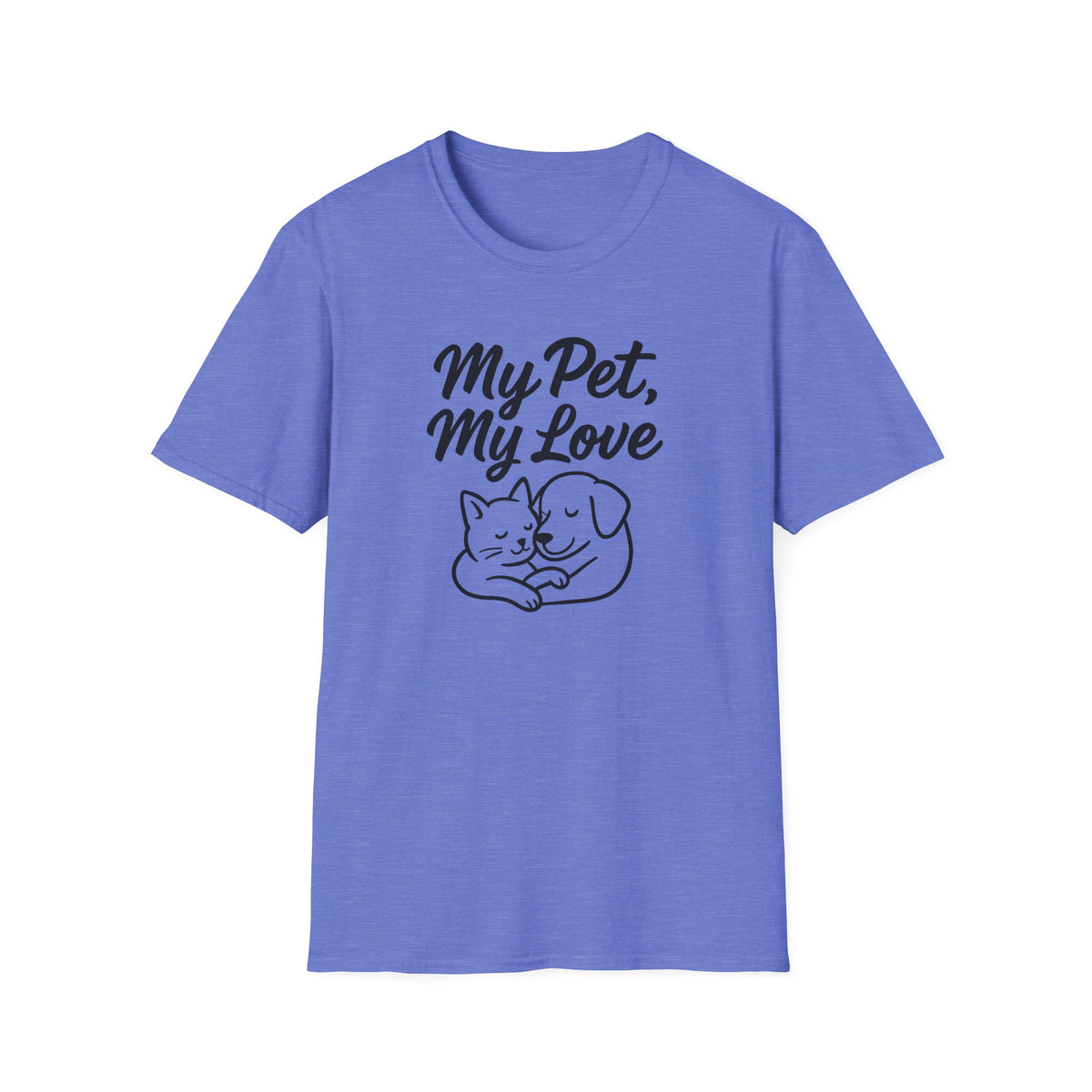 My Pet, My Love Cat & Dog T-Shirt