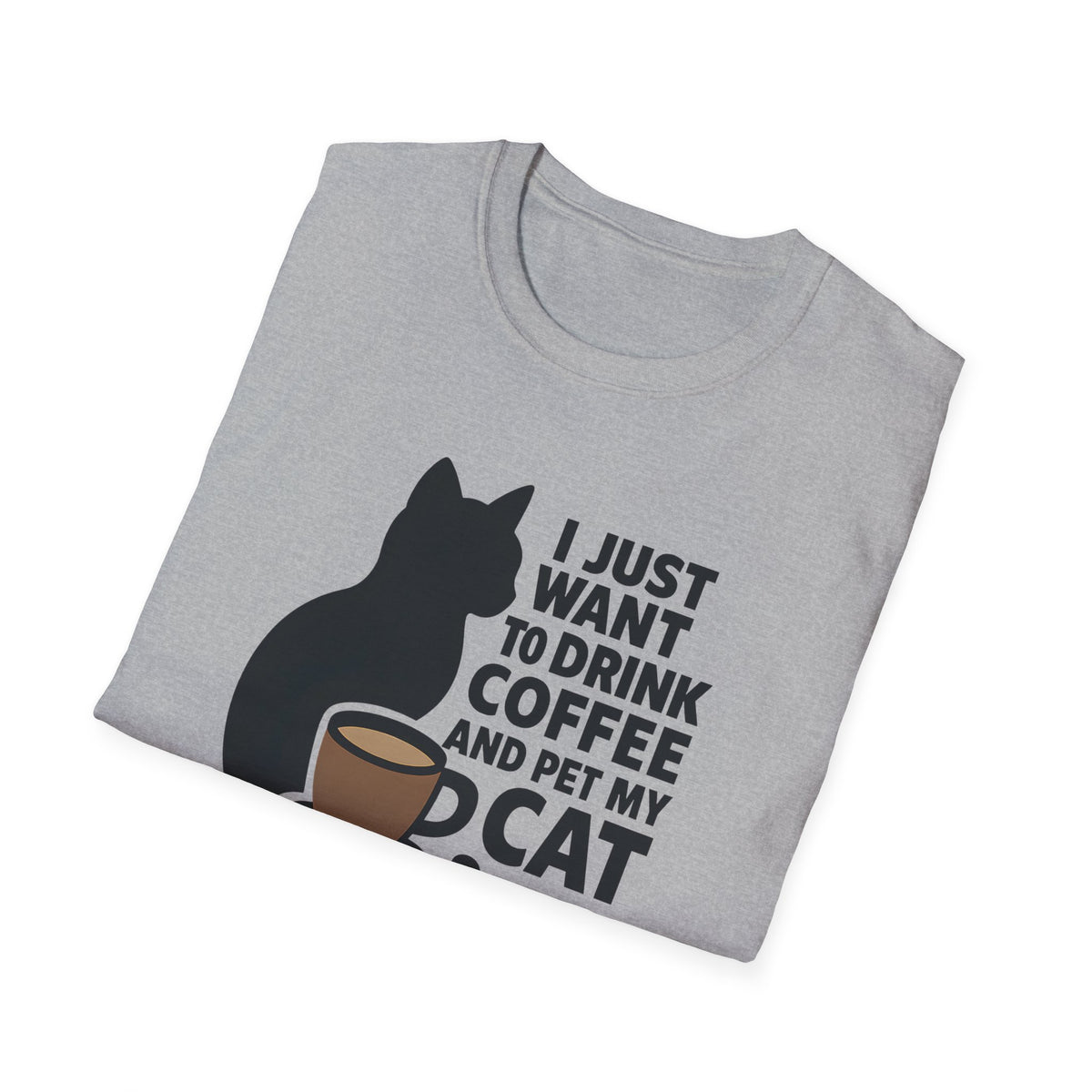 Cat and Coffee T-Shirt
