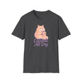Cat with Coffee Cup T-Shirt