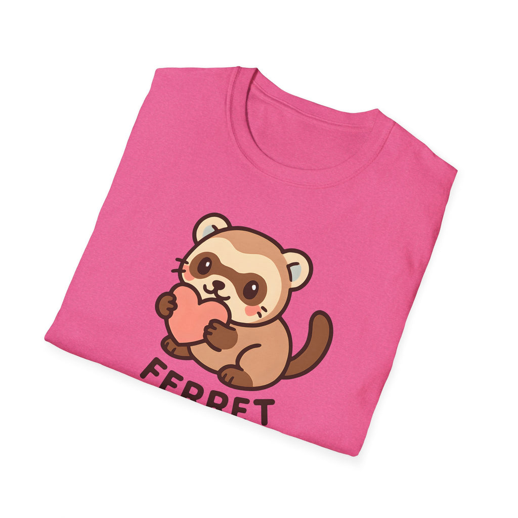Ferret Holding Heart T-Shirt