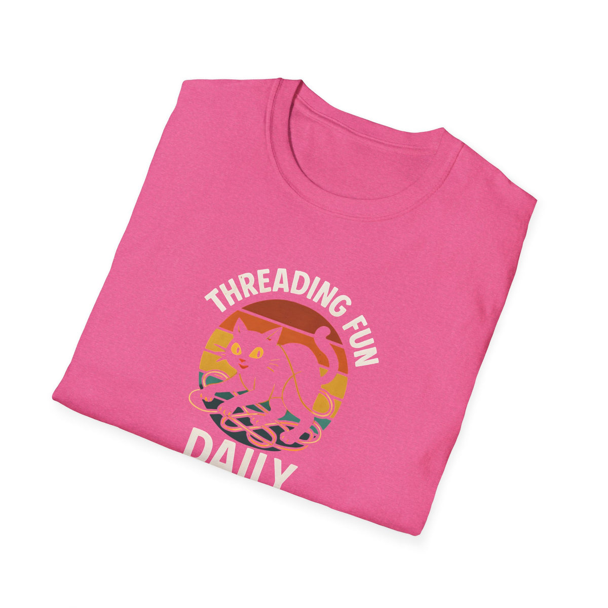 Cat with Thread T-Shirt