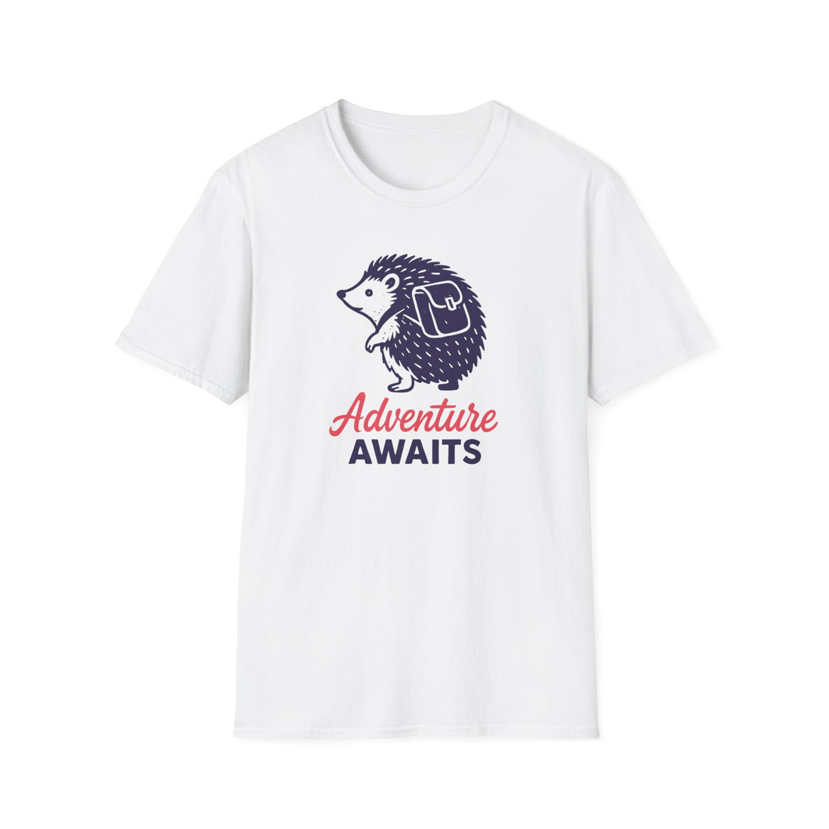 Adventure Awaits Hedgehog T-Shirt