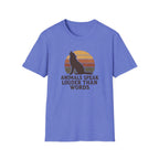 Wolf Silhouette at Sunset T-Shirt