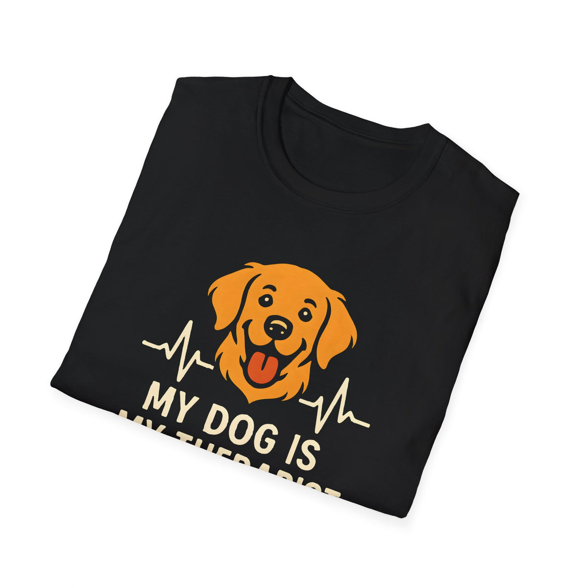 Therapy Dog Illustration T-Shirt
