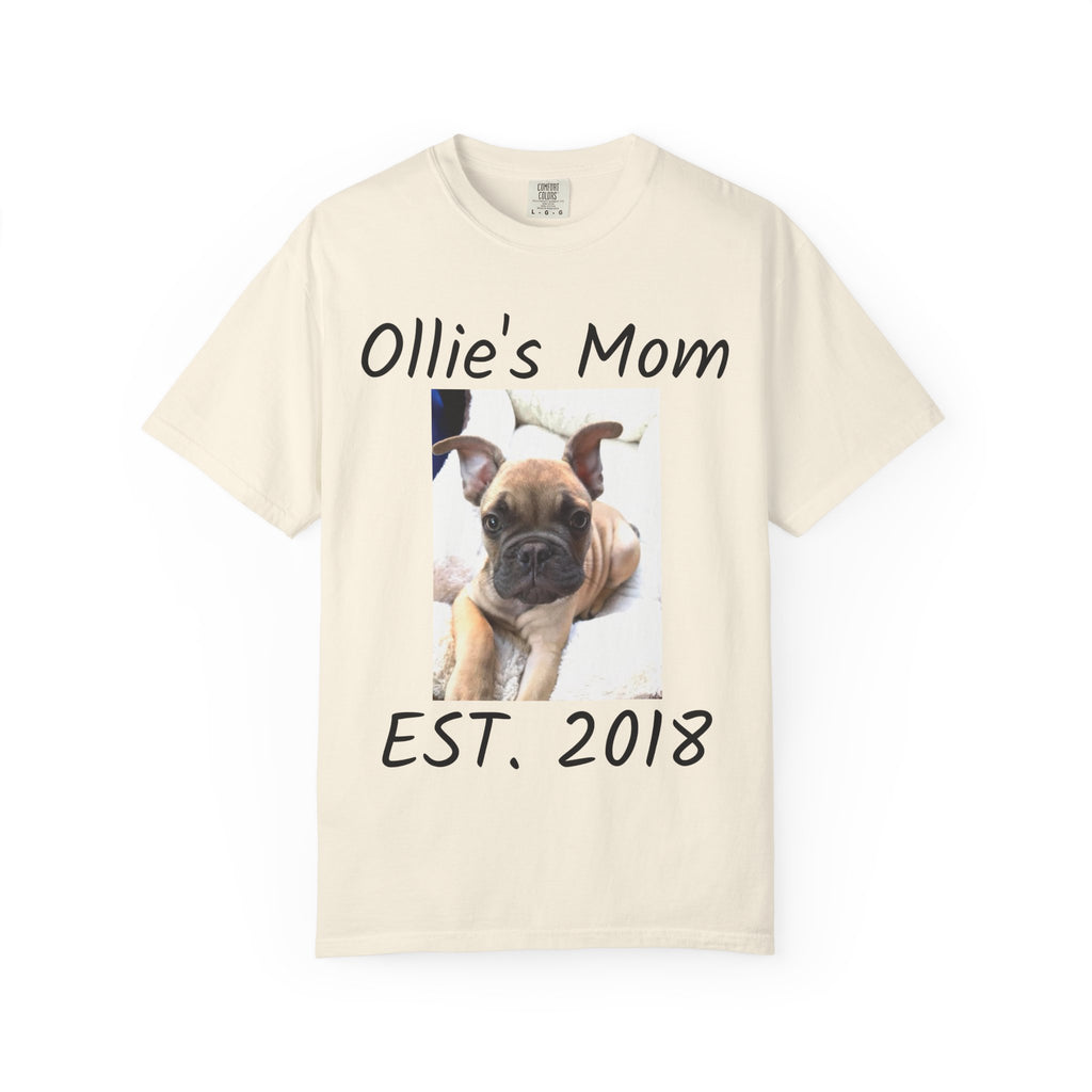 Personalized Dog Photo Shirt, Comfort Colors®, Custom Name and Year