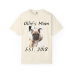 Personalized Dog Photo Shirt, Comfort Colors®, Custom Name and Year