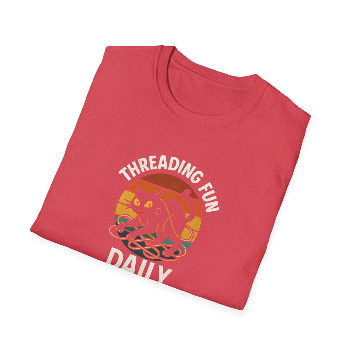Cat with Thread T-Shirt