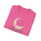 Cats Coffee Quiet Moments T-Shirt