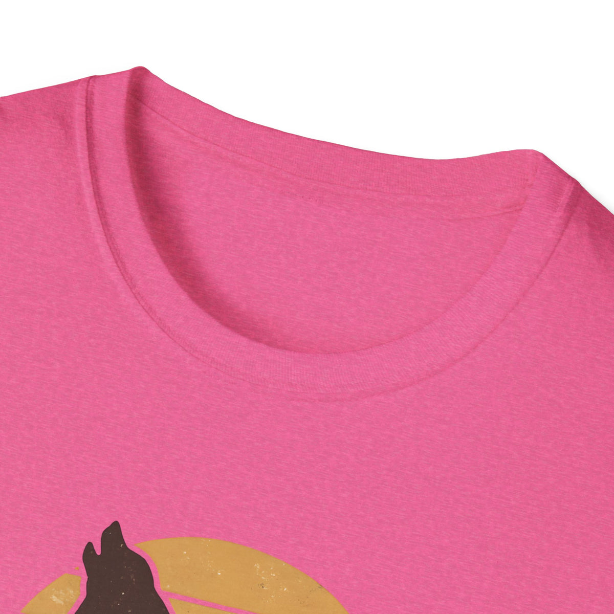 Wolf Silhouette at Sunset T-Shirt
