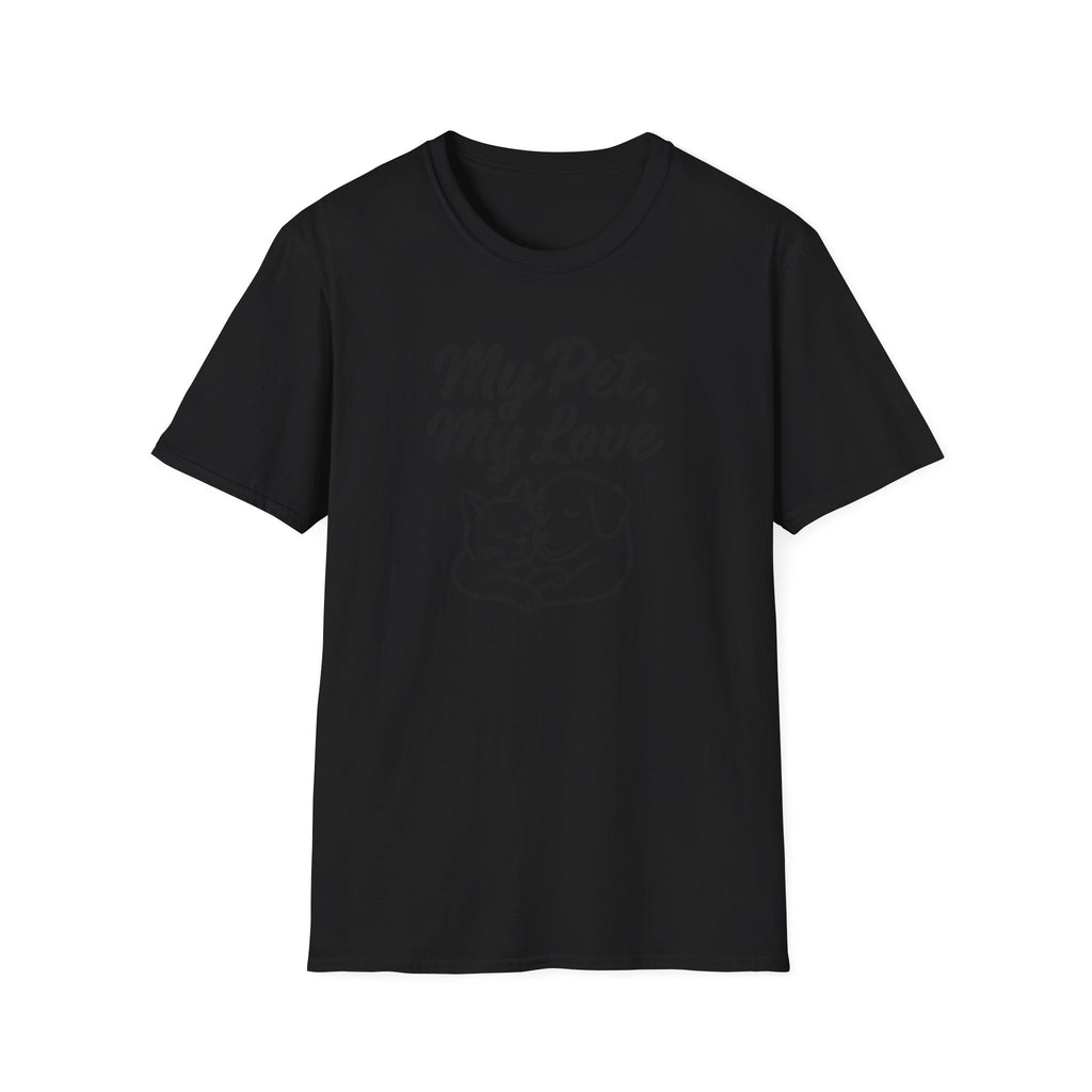 My Pet, My Love Cat & Dog T-Shirt