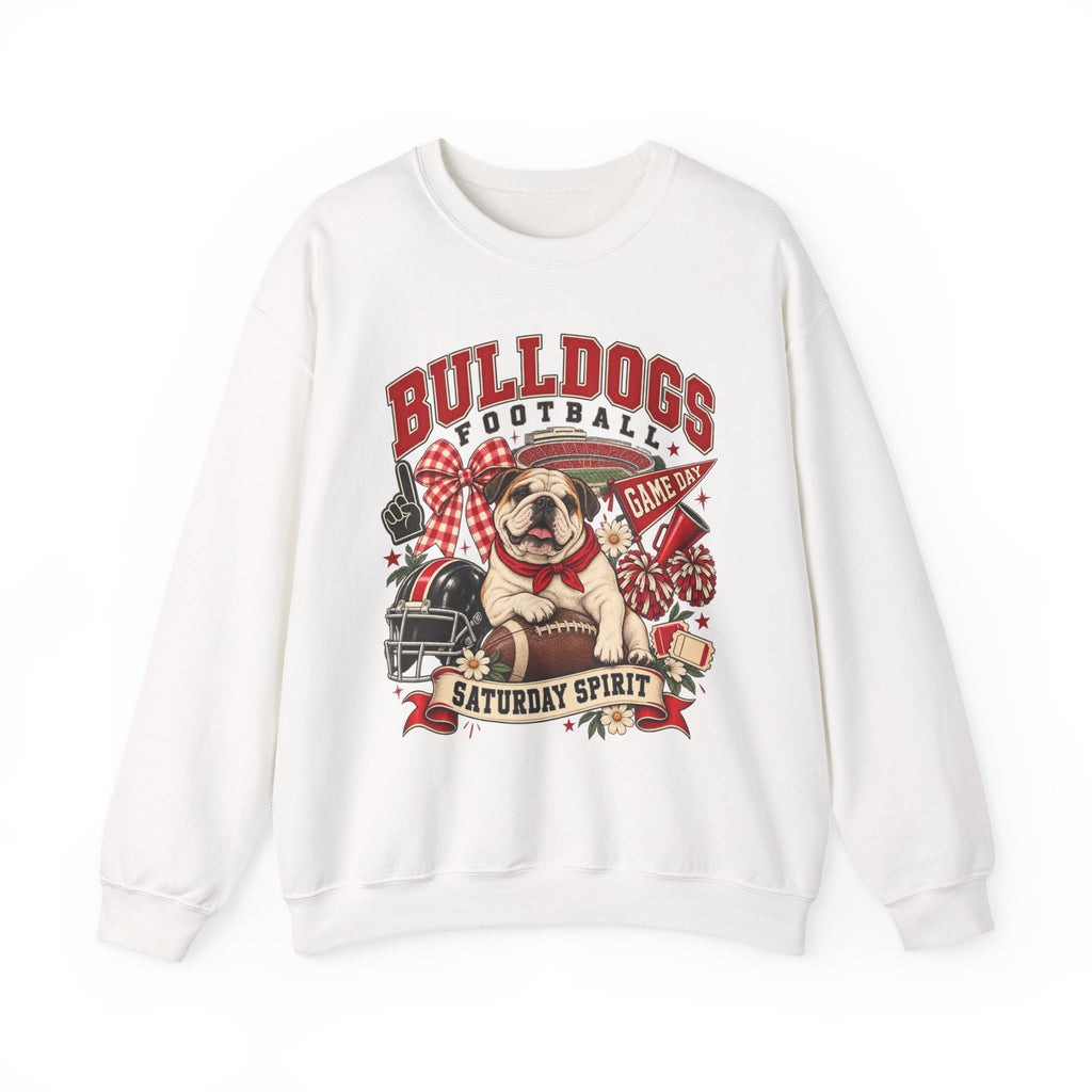 Bulldogs College Football Crewneck Sweatshirt