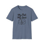 My Pet, My Love Cat & Dog T-Shirt