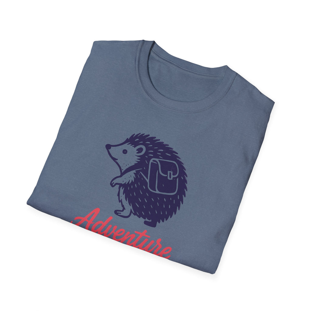 Adventure Awaits Hedgehog T-Shirt