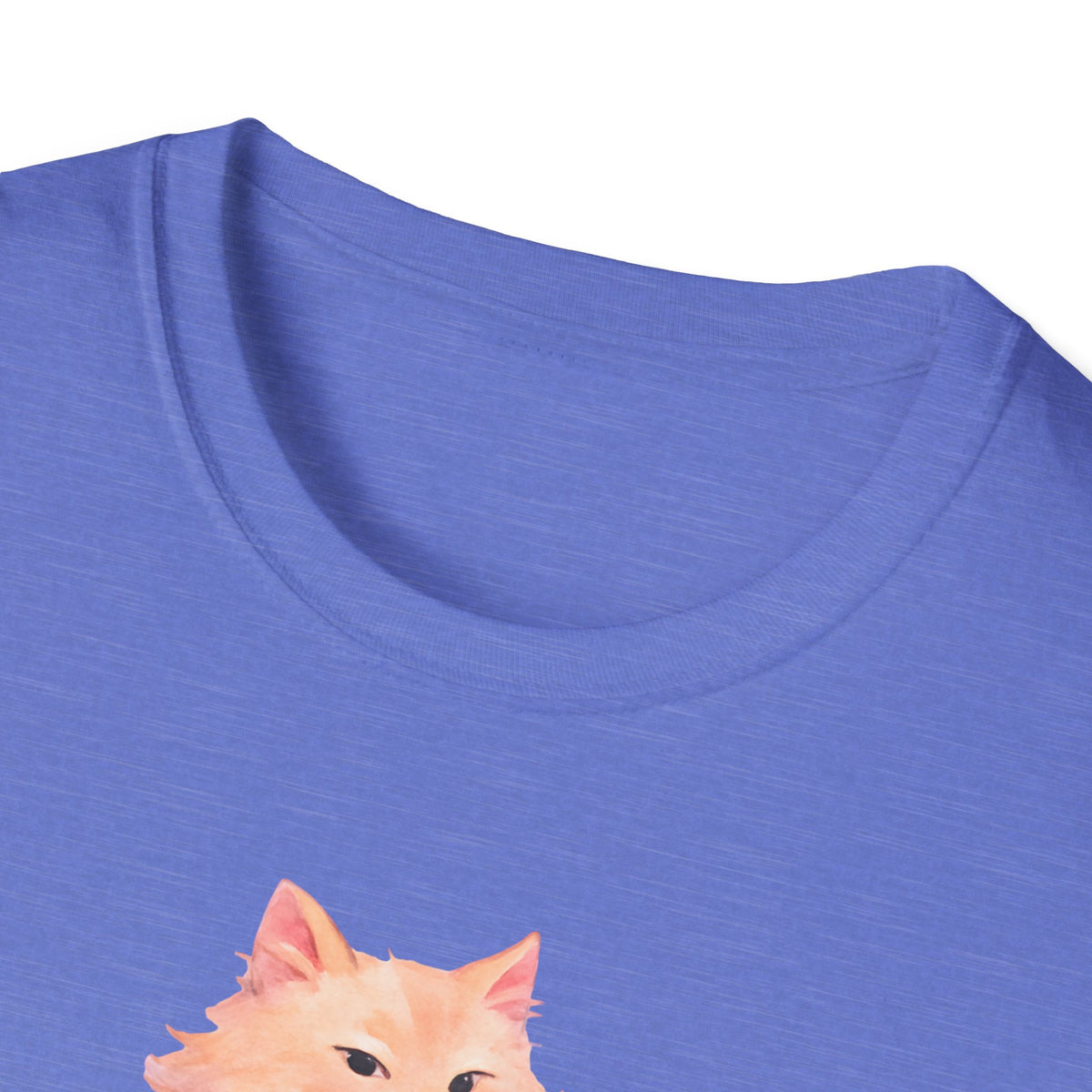 Cat with Coffee Cup T-Shirt