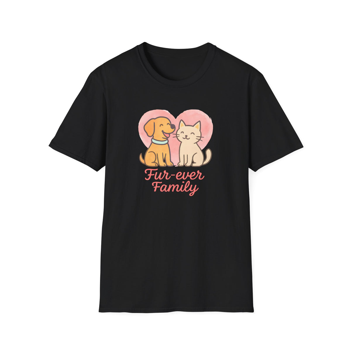 Dog and Cat Family T-Shirt