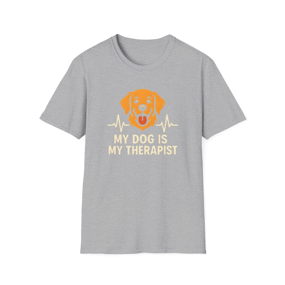 Therapy Dog Illustration T-Shirt
