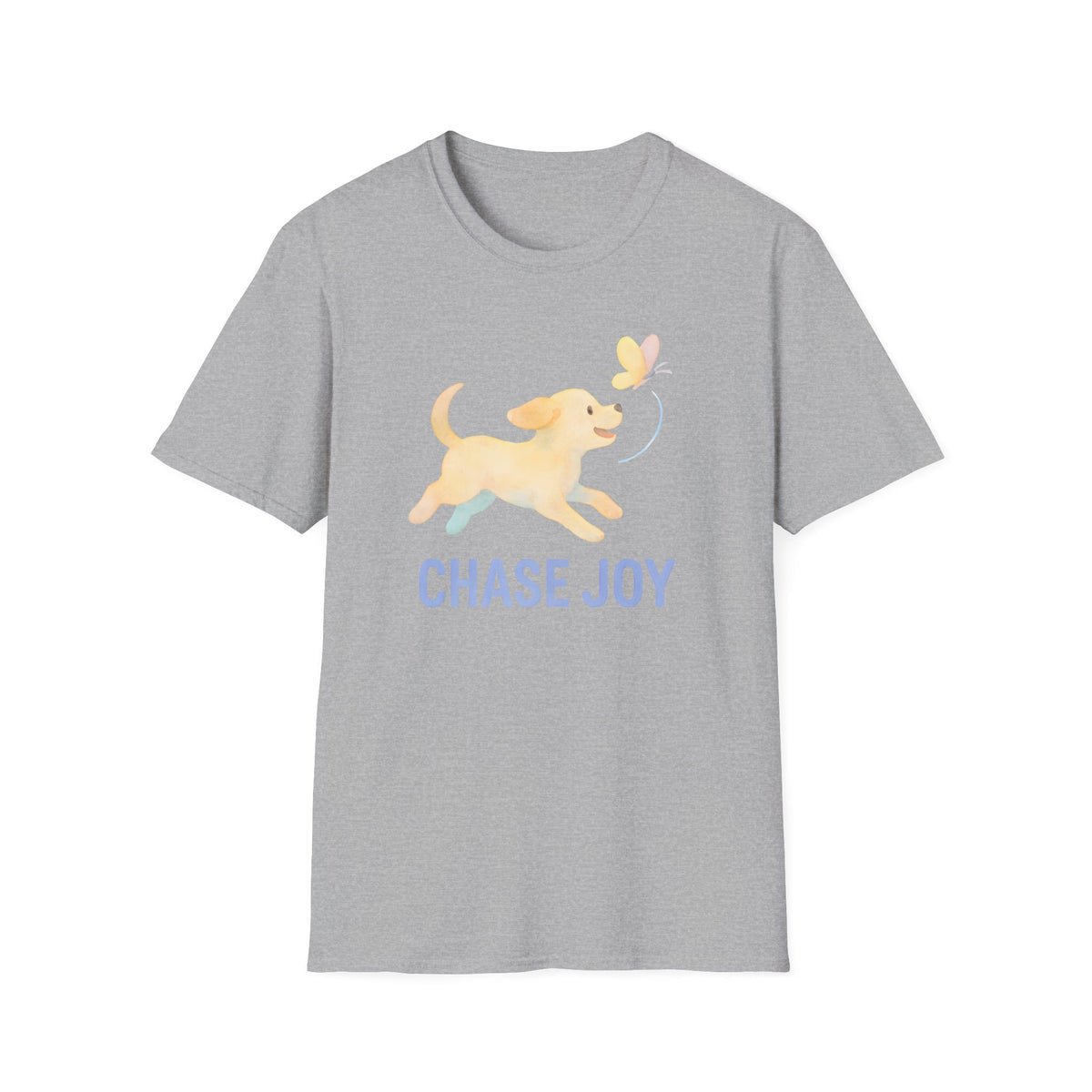 Dog Chasing Butterfly T-Shirt