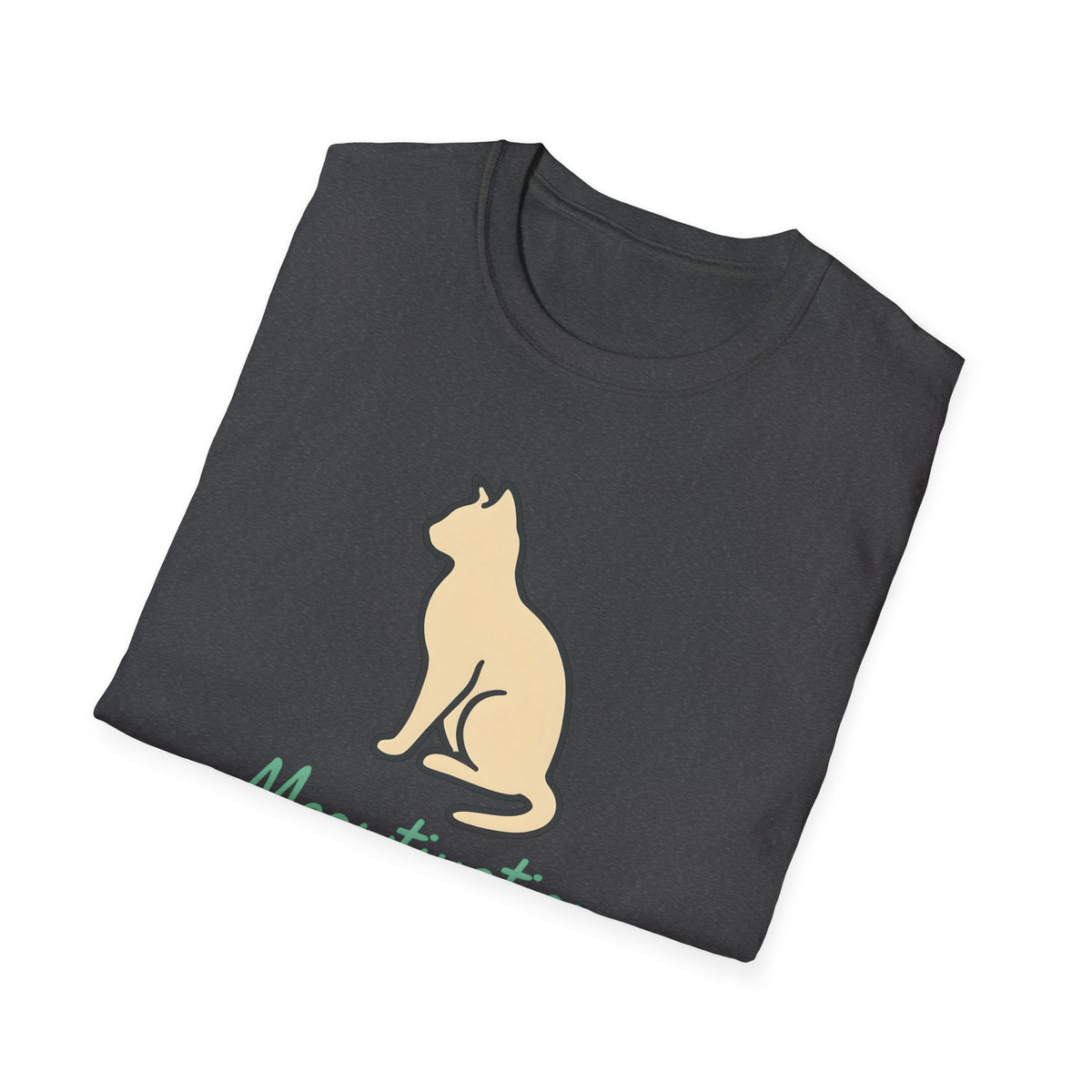 Meowtivation Cat Illustration T-Shirt