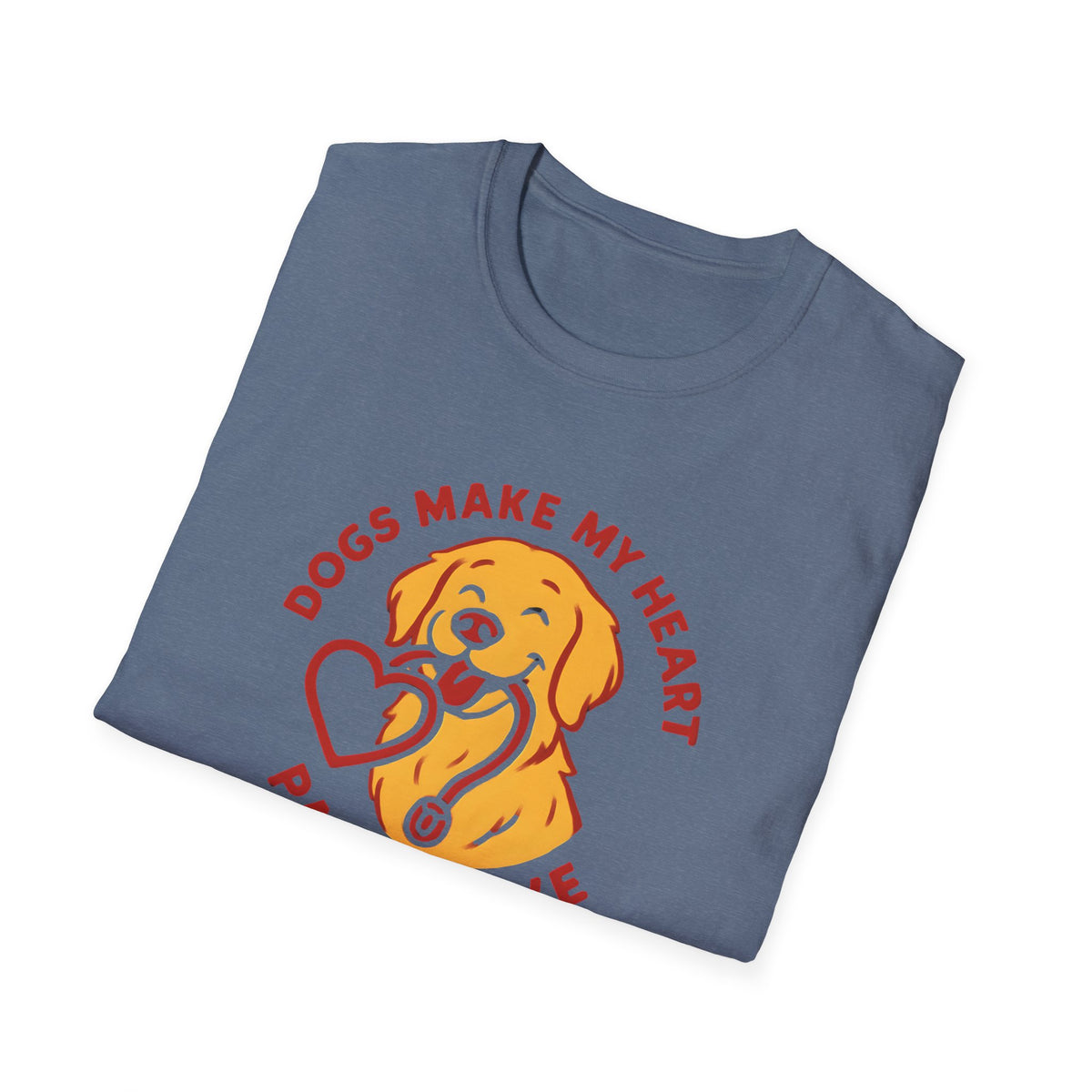 Dogs Make Heart Pawsitive T-Shirt