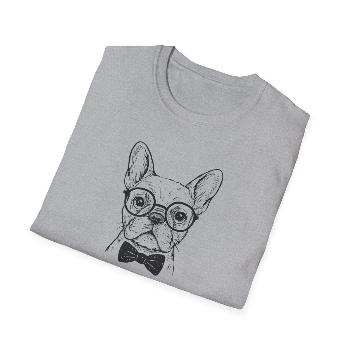 French Bulldog with Glasses T-Shirt