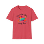 Colorful Running Dog T-Shirt