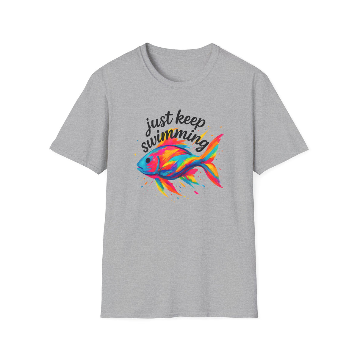 Colorful Rainbow Fish T-Shirt