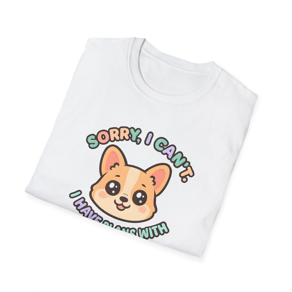 Plans With My Dog T-Shirt