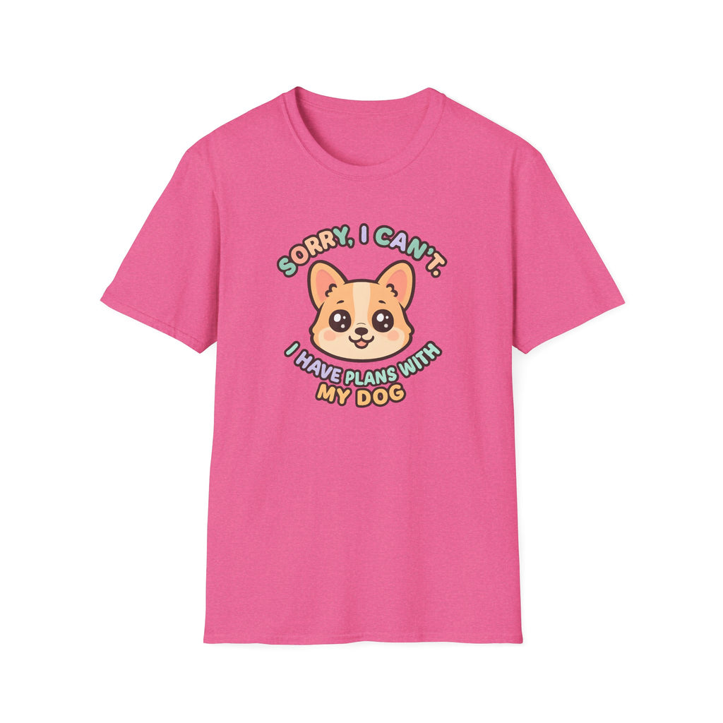 Plans With My Dog T-Shirt