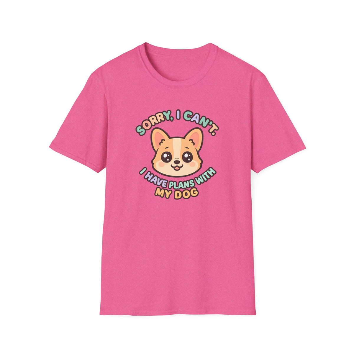 Plans With My Dog T-Shirt